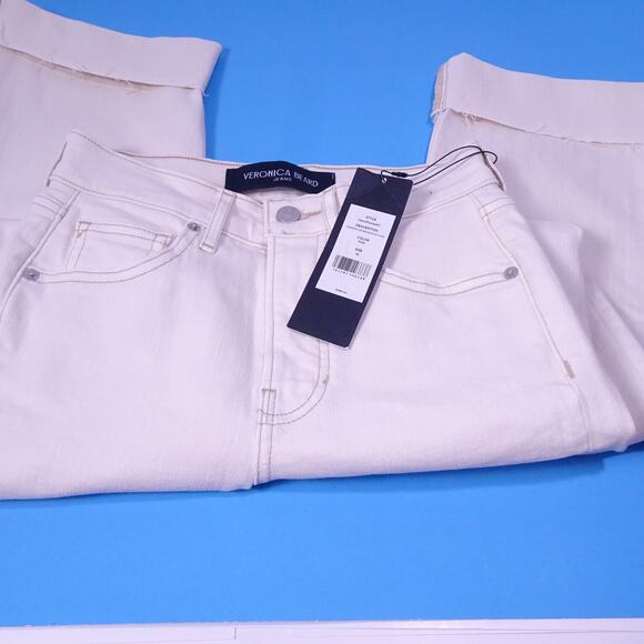 Veronica Beard Jeans Women's Cameron Mid Rise Bootcut with Raw NWT 298 Sz 26 - Picture 3 of 15
